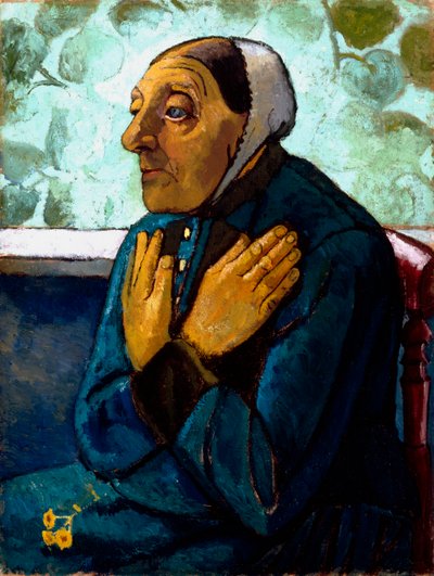 Alte Bäuerin, ca. 1905 von Paula Modersohn Becker